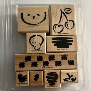 Stampin' Up! Fruit Medley Rubber Stamp Set